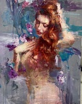 Henry Asencio Henry Asencio Embers of a Whisper (Original) (Framed)